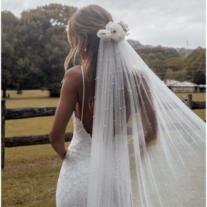 Grace Loves Lace Pearly Long Veil